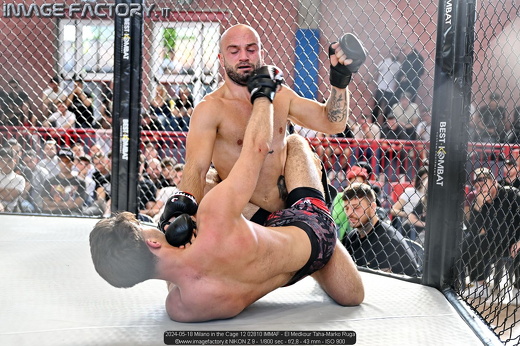 2024-05-18 Milano in the Cage 12 02810 IMMAF - El Medkour Taha-Marko Ruga